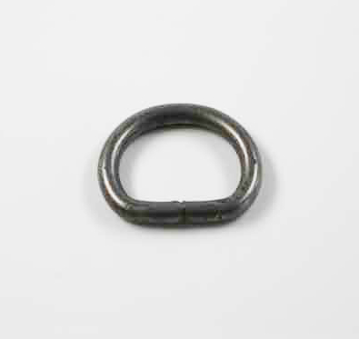 D-Ring 16 mm geschweisst Gunmetal